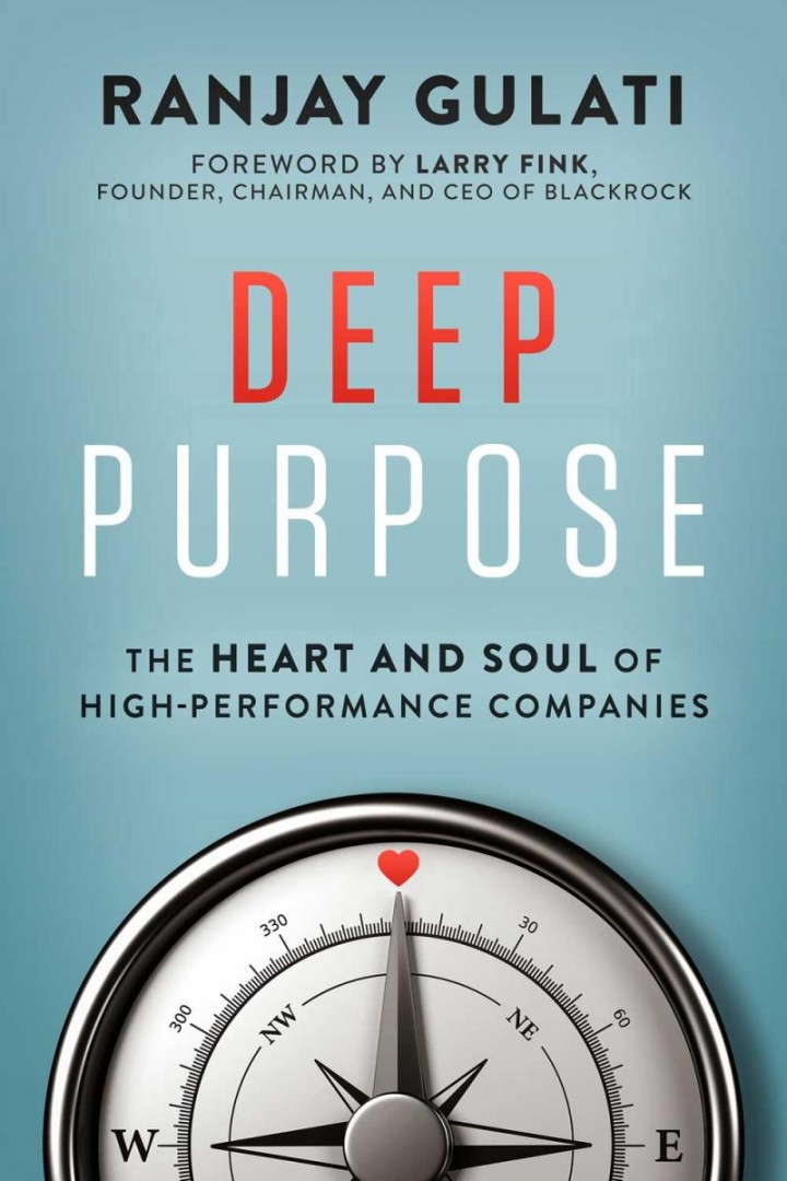 Deep Purpose; a new book points out the power of meaning and purpose to channel effective performance 