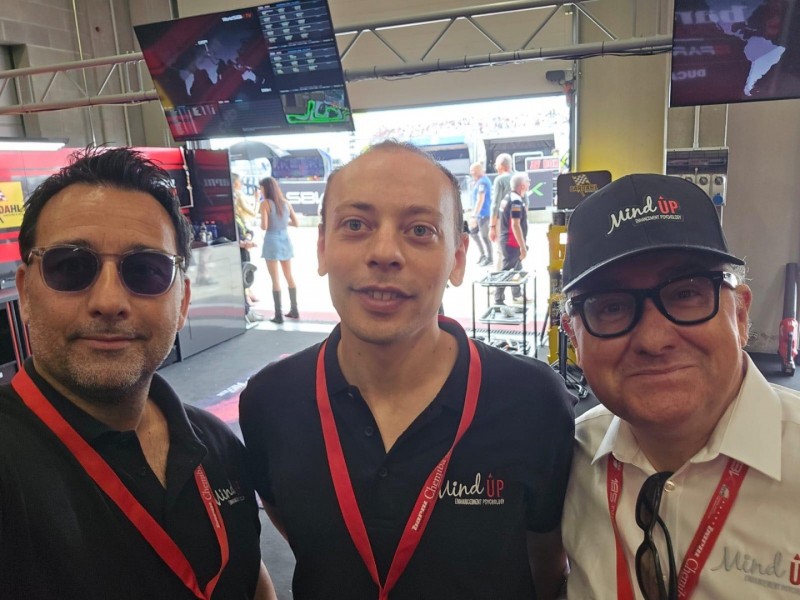 Riccardo Paterni: Action time at the SBK Italian GP with MindUP Enhancement Psychology ®