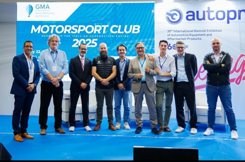 Riccardo Paterni contributes to organize and moderates Motorsport Club 2025; promoted by GMA, powered by RPM